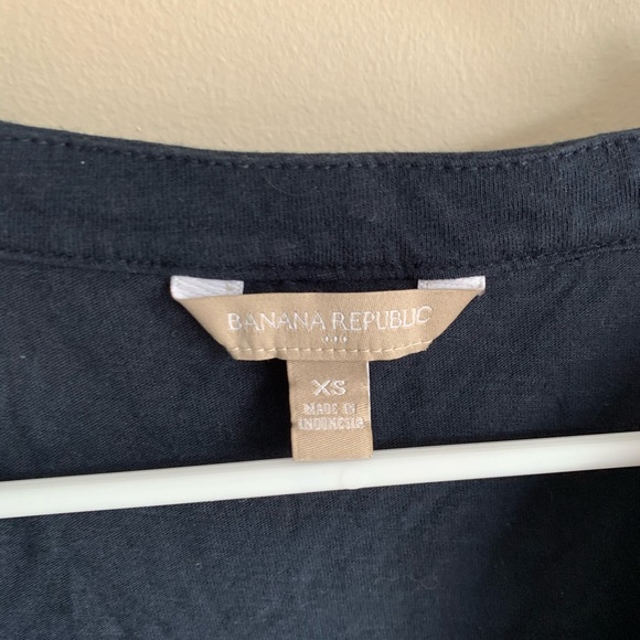 Banana Republic Blue Striped Back Tank Top Blouse - Picture 2 of 4